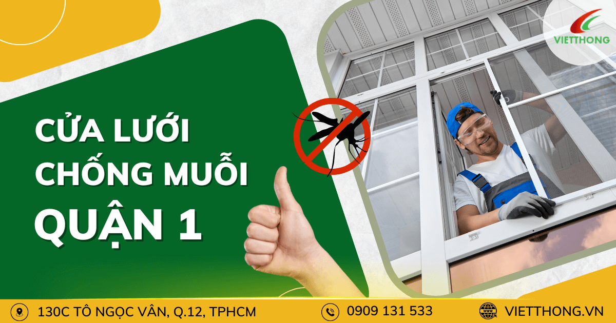 Cửa lưới chống muỗi quận 1