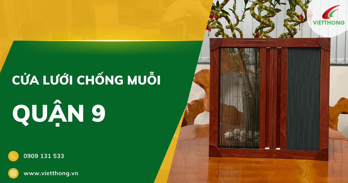 Cửa lưới chống muỗi quận 9