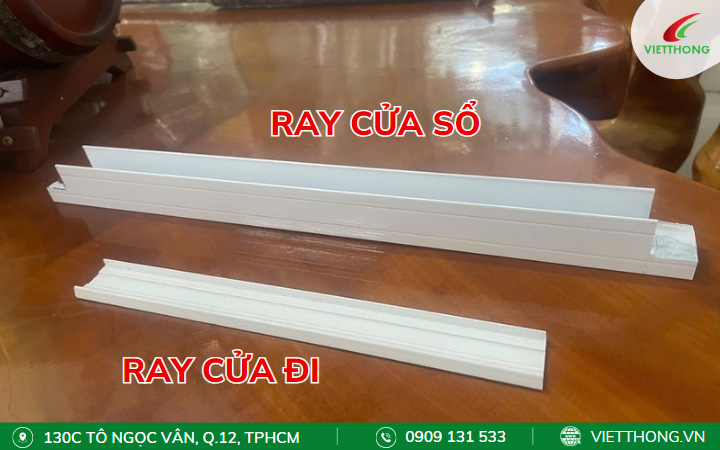 Mẫu ray trượt cửa lùa chống muỗi