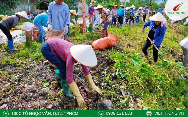 Dọn dẹp giữ gìn vệ sinh môi trường sống 