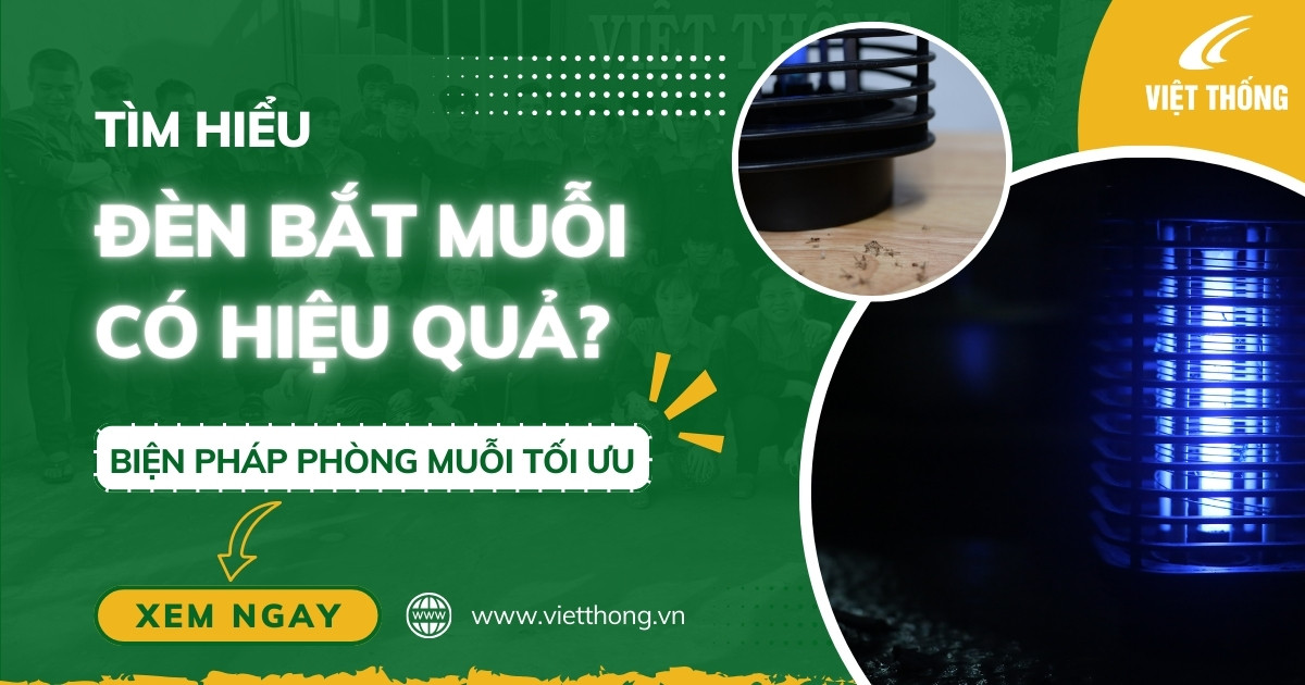 Máy bắt muỗi có hiệu quả không