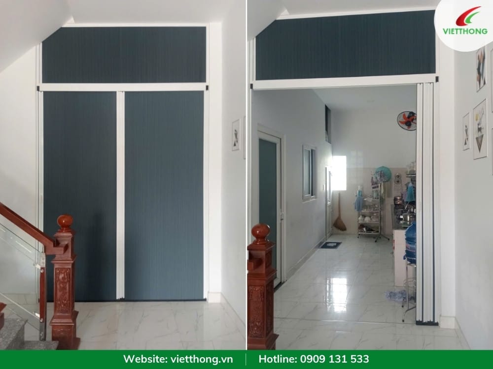 Vách ngăn phòng khách và bếp tại Thủ Dầu Một