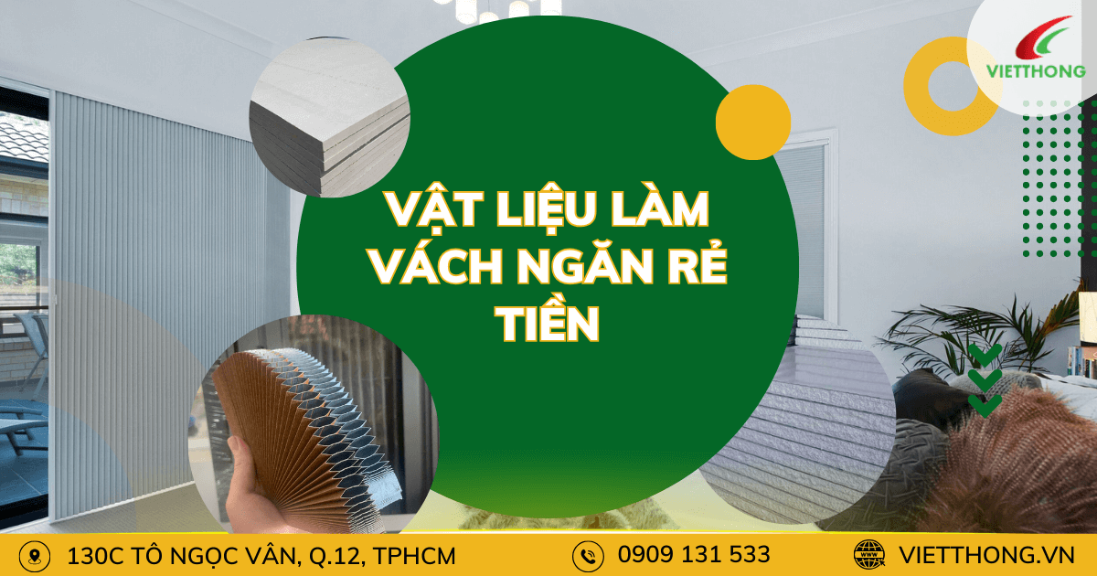 vat lieu lam vach ngan