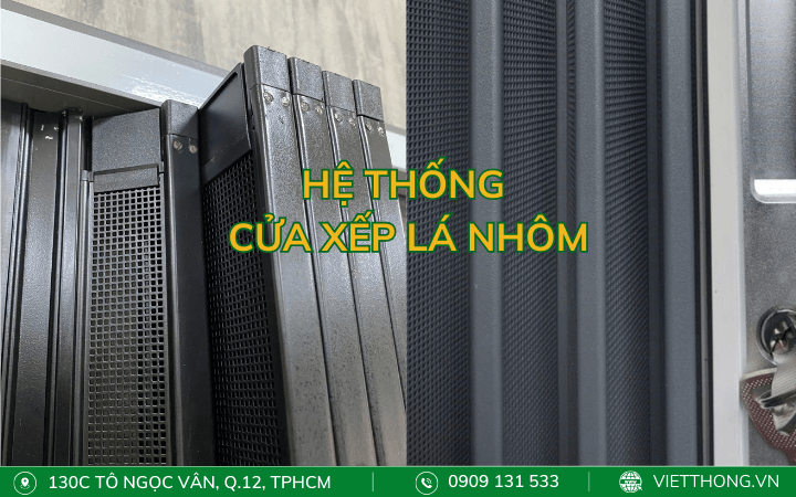 Hệ thống lưới xếp lá nhôm