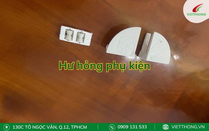 Hư hỏng phụ kiện