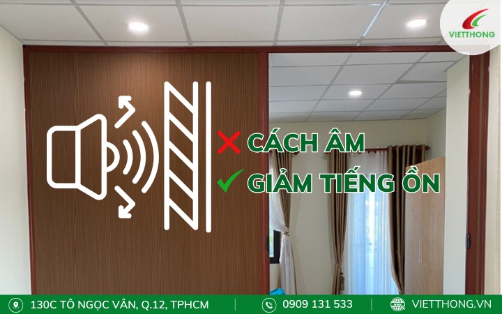 Vách ngăn tổ ong không cách âm hoàn toàn mà chỉ hỗ trợ giảm tiếng ồn