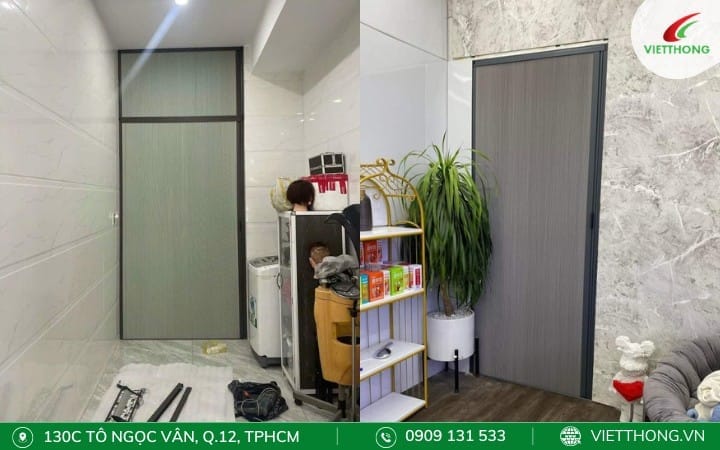 Cửa xếp rèm tổ ong cho phòng tắm Cửa xếp rèm tổ ong cho phòng tắm