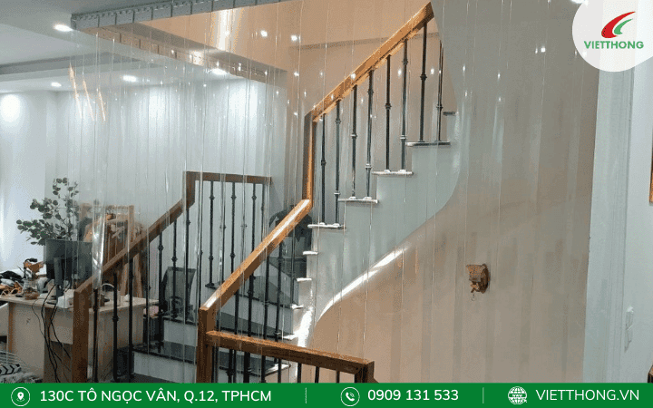 Rèm ngăn lạnh nhựa PVC giải pháp kinh tế cho mọi nhà Rèm ngăn lạnh nhựa PVC giải pháp kinh tế cho mọi nhà