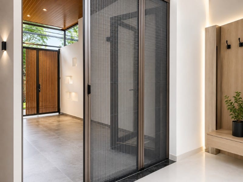 Cửa lưới dạng xếp